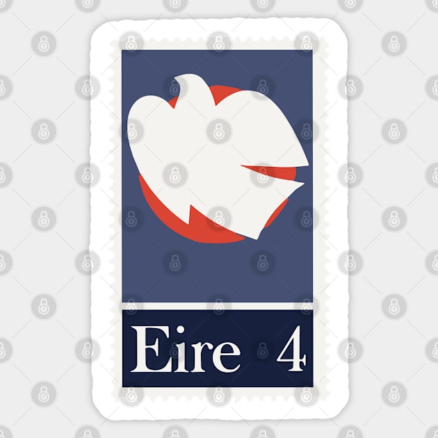 Eire 4 Postage Stamp Sticker by feck!